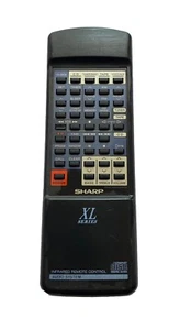 Originale Sharp RRMCG0007AWSA XL Series Fernbedienung gereinigt 2 Jahre Garantie - Bild 1 von 1