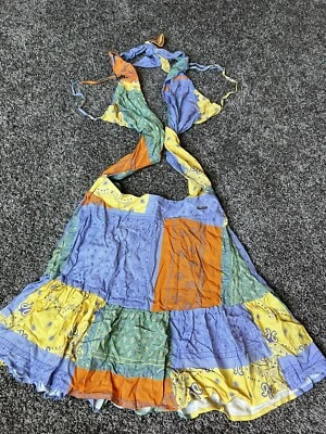 Women Maaji multicolor halter top dress size S - Image 1 of 2