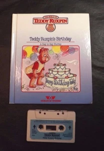 LIBRO/CINTA DE PELUCHE RUXPIN PELUCHE CUMPLEAÑOS RUXPIN FUNCIONA MUNDOS DE MARAVILLA #2 - Imagen 1 de 5