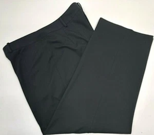 Coldwater Creek Womens Pants Size 20 Inseam 31" Black Flat Front No Pockets Nice - Picture 1 of 7