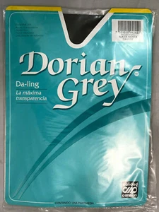 Dorian Grey Da-Ling Transparent Tights Large Dark Brown (Ala De Mosca) - Picture 1 of 3