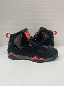 Jordan True Flight Black Red 2014 Size 6.5Y Used 343795-023 - Picture 1 of 9
