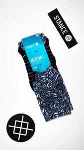 Stance Fusion 559 Basketball Socks 'Bank' | Crew | Size M | New With Tags | 2017 - Picture 1 of 2