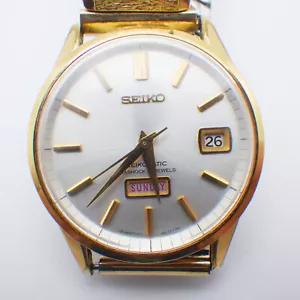 Seiko Seikomatic Diashock 26 Jewels 6206-8040 Vintage Automatic Watch JAPAN F79 - Picture 1 of 9