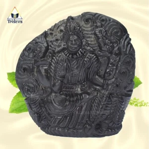 Goddess Parvati Shaligram Idol - Picture 1 of 4