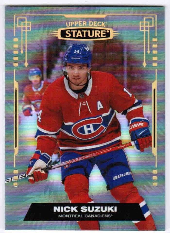 21/22 2021 UPPER DECK STATURE HOCKEY BASE CARDS (1-100) U-Pick From List - Image 1 of 1