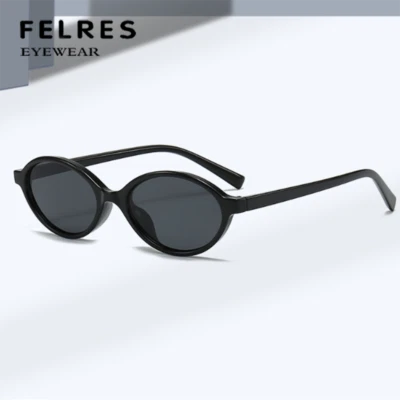 Gafas de sol ovaladas con montura pequeña para exteriores hombres mujeres gafas de sombra para conducir UV400 nuevas Foto 1 de 4