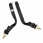 TRS Twin Crutch Strap (Black) - Plugs Into Existing Buckle / 2 Inch Width