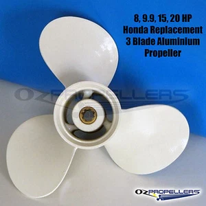 Ozpropeller 9 1/4 x 11 for Honda Prop Propeller 8-9.9-15-20hp 3 Blade Alloy - Picture 1 of 1
