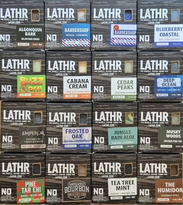 LATHR Mens Natural Soaps (Alternative to Dr. Squatch)