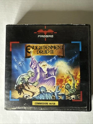 Enlightenment Druid II For Commodore 64 - Tape Game / Cassette Firebird - Bild 1 von 4