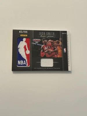 2010-11 BLACK BOX PASSING TORCH MAN LOGOMAN   DIKEMBE MUTOMBO JOSH SMITH /99 - Image 1 of 2