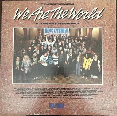 USA FOR AFRICA - We Are the World 12" LP Vinyl Record Album 40043 +9 Songs - Image 1 of 2