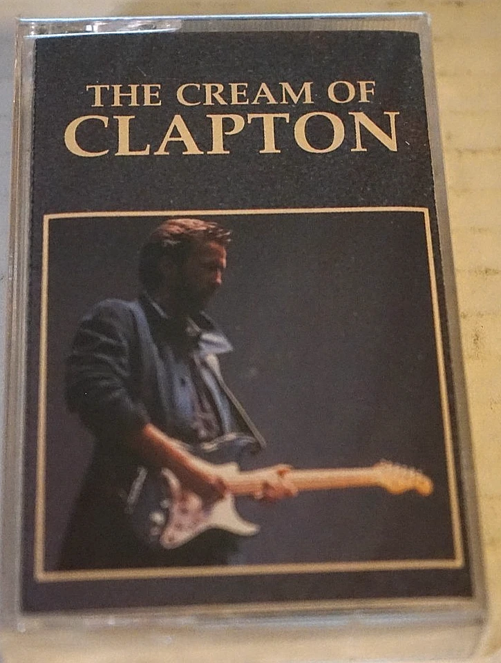 Eric Clapton The Cream Of Clapton New Sealed Cassette Tape 1996 Out Of Print - Image 1 of 3