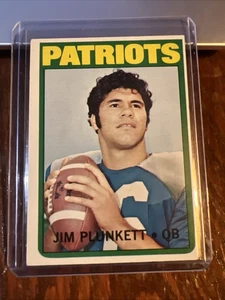Jim Plunkett 1972 Topps Rookie Card RC #65 Patriots EX Range - Picture 1 of 6