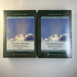 NEU Die großen Kurse: Neues & Altes Testament 8 DVDs mit Reiseführern versiegelt - Bild 1 von 4