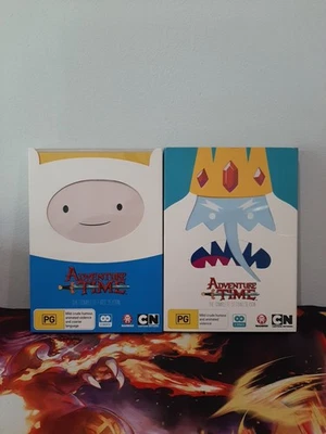 Adventure Time Complete Season 1 & 2 (DVD, 2012) Slip Case Region 4 - Bild 1 von 4