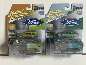 2022 JOHNNY LIGHTNING Collector Storage Tin LTD ED Brand New '60 Ford CtrySquire - Picture 1 of 2