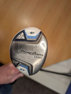 Tommy Armour 845 4 Hybrid 4H 4HY 24° Graphite Shaft Ladies L-Flex RH 38.25" EUC - Image 1 of 4