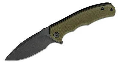 Нож CIVIVI Knives Mini Praxis Flipper 2,98 дюйма D2 черный с каменной стиркой - Изображение 1 из 4