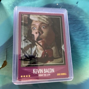 KEVIN BACON AUTOGRAPHED FRIDAY THE 13TH CUSTOM CARD - Picture 1 of 3