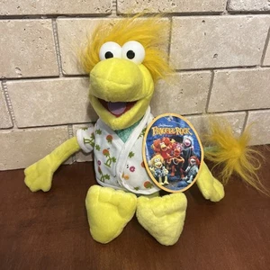 12" Fraggle Rock Wembley Plush Stuffed Animal New With Tags Jim Henson - Foto 1 di 14