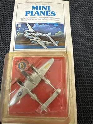 巴赫曼迷你飞机 97 - 未打孔 - P-38 Lightning — 第 1/4 张图片