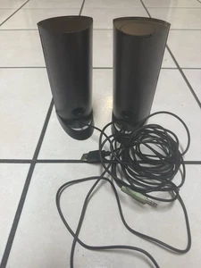 OEM Dell Computer Speakers AX210 PC Desktop Laptop Multimedia - Picture 1 of 13