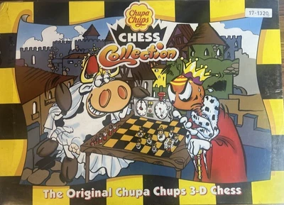 Chupa Chups Chess Collection - The Original Chupa Chups 3-D Chess Spain New - Image 1 of 4