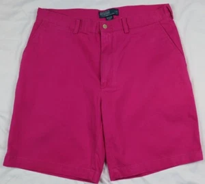 Pantalones Cortos Polo Ralph Lauren para Hombre 35 Prospect Cortos de Algodón Logotipo Rosa Rojo Salmón - Imagen 1 de 6