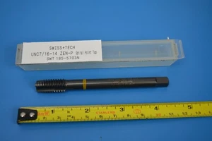 SWISS+TECH 7/16" - 14 UNC HSS Spiralpunkt Wasserhahn - Bild 1 von 2