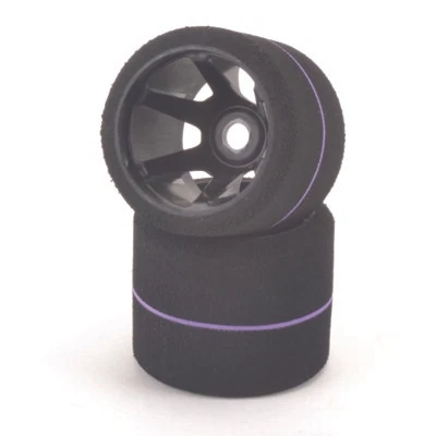 NEW Contact RC JT3-38USR 1/12 Hex Rear Tires 38Sh USA Spec Purple with Black - Image 1 of 2