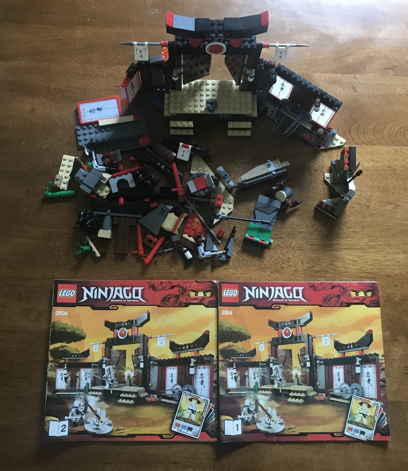 Lego Ninjago 2504 Spinjitzu Dojo With Instructions Mini figs Not Included - Image 1 of 4