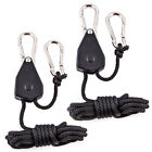 2pcs Light Hooks Adjustable Heavy Duty Practical Rope Hanger Home Office