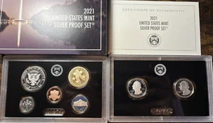 2021-S US Mint Silver Proof Set W/OGP + COA - Picture 1 of 2