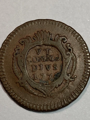 1776 Colonial Times America’s History  - Italy Copper 1 Grano Cover