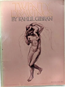 Zwanzig Zeichnungen von Kahlil Gibran Kunstillustration Vintage 1995 PB - Bild 1 von 4