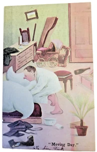 Postcard "Moving Day" Unposted - Picture 1 of 2