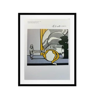 Roy Lichtenstein Signed Print - Still Life with Glass, Limited Edition,Pop Art - Picture 1 of 8