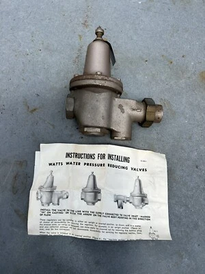 NEW WATTS PRESSURE REDUCING VALVES - Image 1 of 4