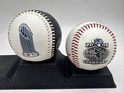 2005 World Series American League Champs Chicago White Sox Rawling Baseballs MLB - Image 1 of 4