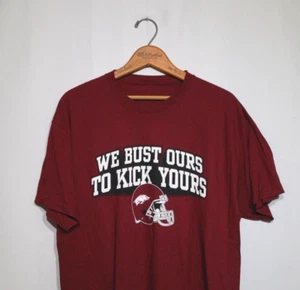 Arkansas Football T-Shirt Größe US Herren XL Razorbacks Extra Large Kickass SEC Hogs - Bild 1 von 10