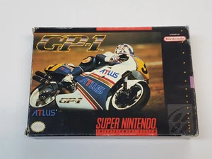 GP-1 Super Nintendo Box nur * (kein Spiel, kein Handbuch) * Schäden - Bild 1 von 24