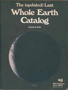 1975 The Updated Last Whole Earth Catalog Iconic Vintage Counterculture Book USA - Imagen 1 de 3