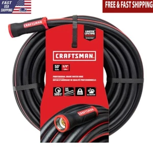 Leichter 5/8 Zoll x 50 Fuß Gartenschlauch Aluminium Kupplungen Flex Grip Hof Bewässerung - Bild 1 von 8