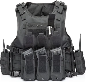 Tactical Airsoft Vest for Men - Picture 1 of 7