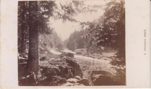 Photo CDV 2 Paysage VOSGES par Victor FRANK (1822-1879) Saint-Dié-des-Vosges. - Imagen 1 de 2
