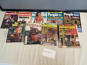 Lot of 9 Mixed 80s 90s Magazines Lot #57 - People Newsweek Sports Illustrated  - Bild 1 von 7
