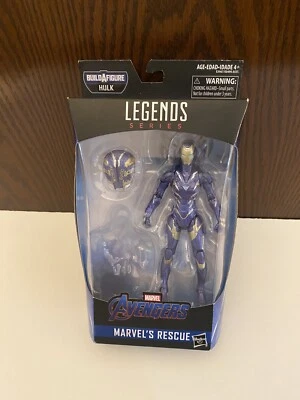 Marvel Legends 6” Marvel’s Rescue USED (Blue) Avengers Iron Man NO Hulk BAF - Image 1 of 4