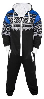 Mono Skylinewears Unisex Estampado Polar Con Capucha - Pijama de Una Pieza con Cremallera Foto 1 de 2